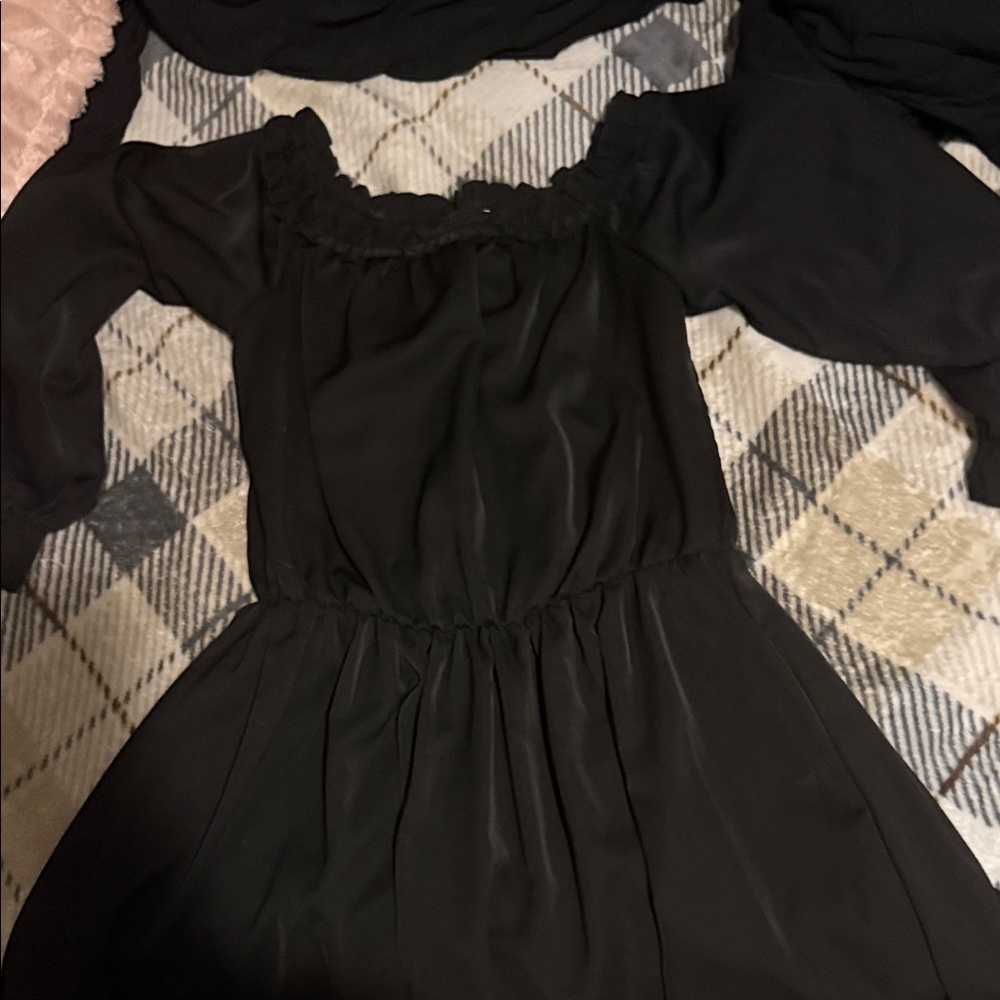 Elegant Black Women's Dress